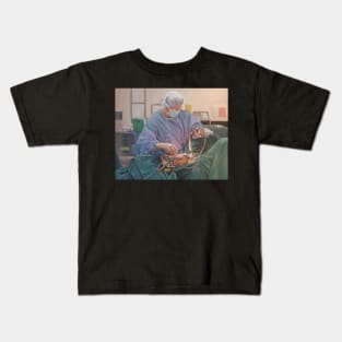 Inside Out - Oil Painting  by Adelaide Artist Avril Thomas Kids T-Shirt